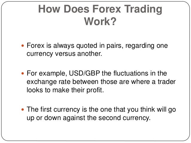 Learn How To Trade Forex And How Does It Work - 